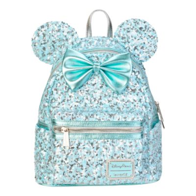 loungefly sequin minnie backpack