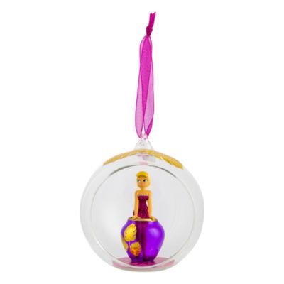 Boule de No&euml;l la F&eacute;e Clochette et un vase Disneyland Paris