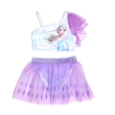 Disney Store Maillot de bain 3&nbsp;pi&egrave;ces Elsa pour enfants, La Reine des Neiges&nbsp;2