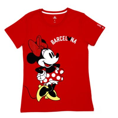Disney Store - Minnie Maus - Barcelona T-Shirt f&uuml;r Damen