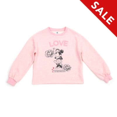 Disney Store Positively Minnie Sweatshirt For Adults Shopdisney Uk