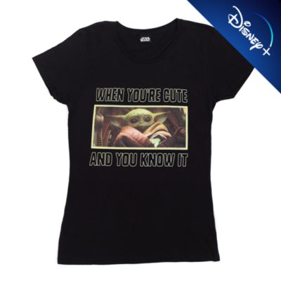 The Child Ladies T Shirt Star Wars The Mandalorian Shopdisney Uk