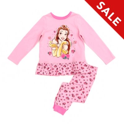 Disney Store Die Schone Und Das Biest Belle Pyjama Fur Kinder Aus Bio Baumwolle Shopdisney Deutschland