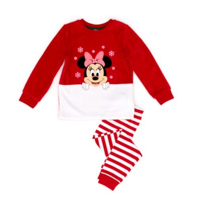 Disney Store Pyjama molletonn&eacute; Minnie pour enfants, Holiday Cheer