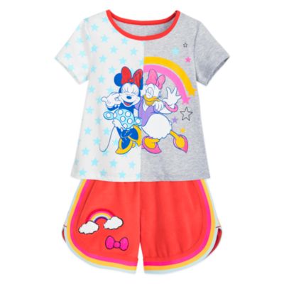 Disney Store Ensemble haut et short Minnie et Daisy pour enfants