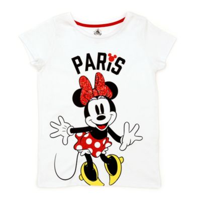 Disney Store - Minnie Maus - Paris T-Shirt f&uuml;r Kinder