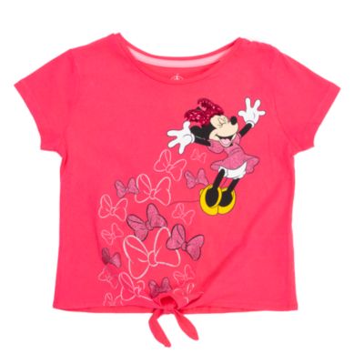 Disney Store - Minnie Maus - T-Shirt f&uuml;r Kinder mit Band zum Knoten