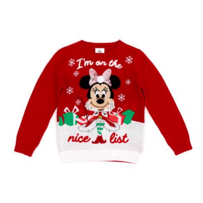 Disney Store Pull Minnie pour enfants, Holiday Cheer