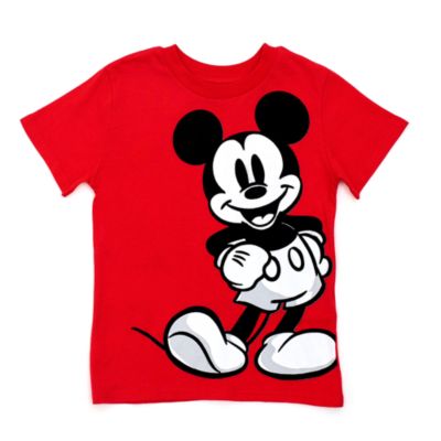 Disney Store - Micky Maus - Rotes T-Shirt f&uuml;r Kinder