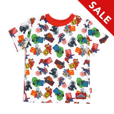 Disney Store Avengers White T Shirt For Kids Shopdisney Uk