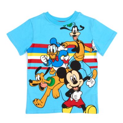 Disney Store T-shirt Mickey et ses Amis bleu pour enfants