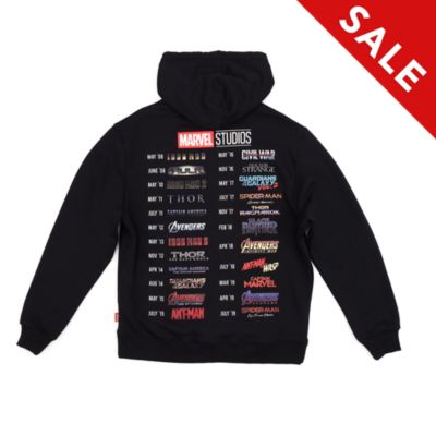 Disney Store Marvel Studios Hooded Sweatshirt For Adults