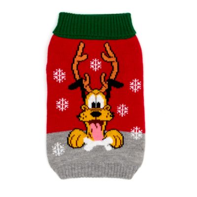 Disney Store Pull de No&euml;l Pluto pour animaux, Holiday Cheer