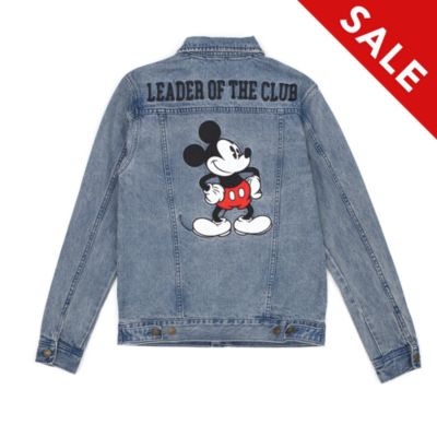 Disney Store Mickey Mouse Denim Jacket For Adults Shopdisney Uk Disney store aunthentic mickey mouse hooded towel one sz nwt.