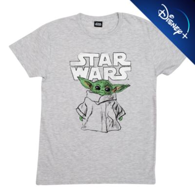 Star Wars: The Mandalorian - Das Kind - T-Shirt mit skizzenartigem Motiv f&uuml;r Erwachsene