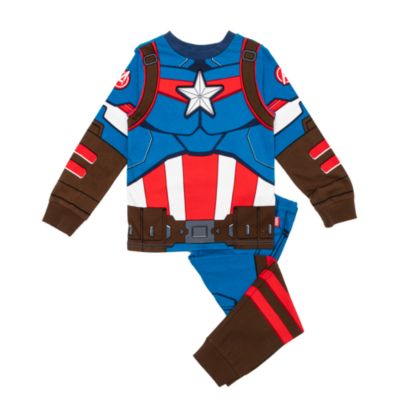 Disney Store - Captain America - Kost&uuml;mpyjama f&uuml;r Kinder