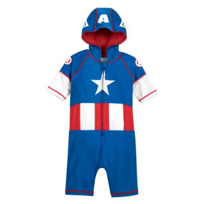 Disney Store Combinaison anti-UV Captain America pour enfants