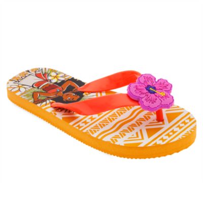 moana flip flops