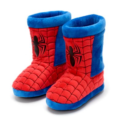 spiderman boot slippers