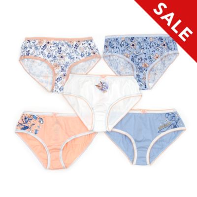 Disney Store Tinker Bell Briefs For Kids, Pack of 5