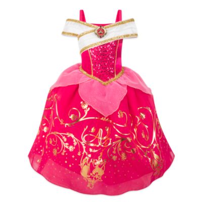 Costume bimba Aurora stampa dorata La Bella Addormentata nel Bosco Disney Store