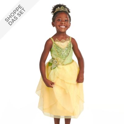 Disney Store - Tiana - Kost&uuml;mset f&uuml;r Kinder