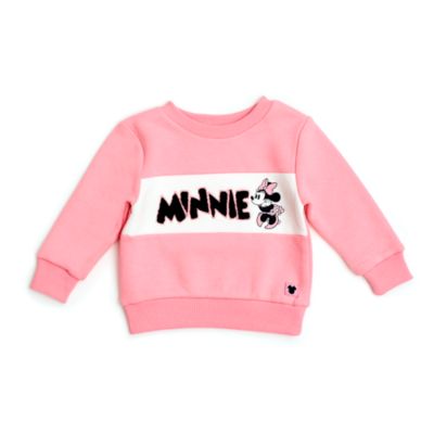Disney Store Sweat Minnie rose pour b&eacute;b&eacute;s et enfants
