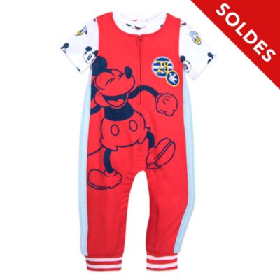 Disney Store Ensemble T Shirt Et Salopette Mickey Pour Bebe Shopdisney France