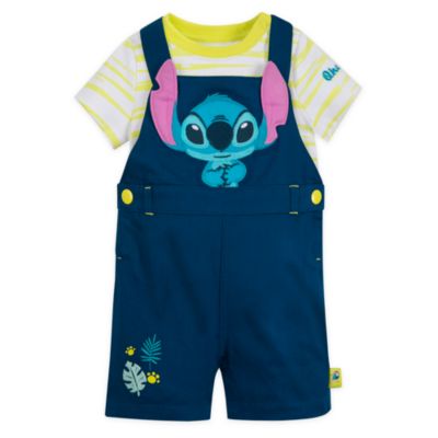 Disney Store Ensemble body et salopette Stitch pour b&eacute;b&eacute;s