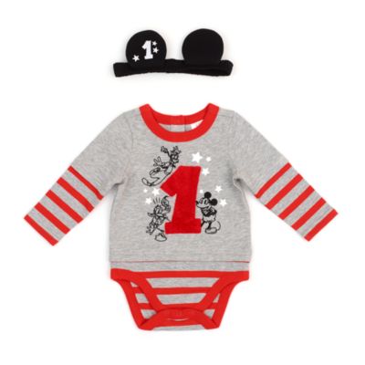 Disney Store Body Mickey et ses Amis Mon premier anniversaire pour b&eacute;b&eacute;s