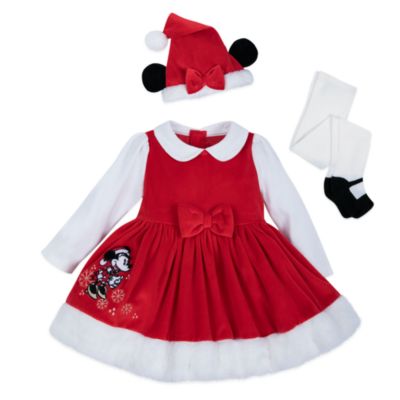 Immagini Natale Disney Baby.Vestito Baby Minni Holiday Cheer Disney Store Shopdisney Italia