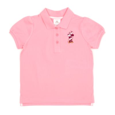 Disney Store Polo Minnie rose pour b&eacute;b&eacute;s et enfants