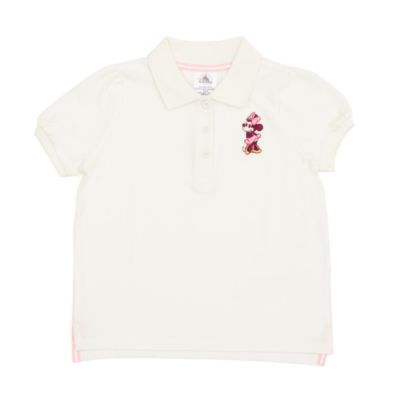 Disney Store Polo Minnie cr&egrave;me pour b&eacute;b&eacute;s et enfants