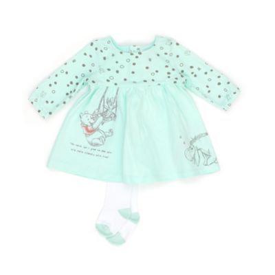 Disney Store Ensemble robe et collants Winnie l'Ourson et ses Amis pour b&eacute;b&eacute;s