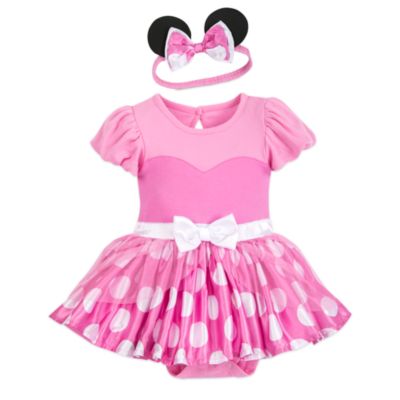 Disney Store - Minnie Maus - Kost&uuml;m-Body und Haarband f&uuml;r Babys in Pink