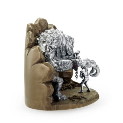 Diorama edizione limitata peltro Luke contro Rancor, Star Wars: Il Ritorno dello Jedi, Royal Selangor