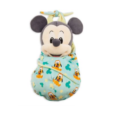 Disney Store - Micky Maus - Kuscheltier in Wickeldecke
