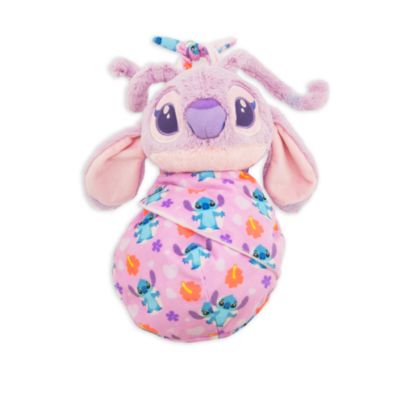 stitch plush in pouch