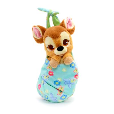 Disney Store - Disney Babies - Bambi - Kuscheltier in Wickeldecke