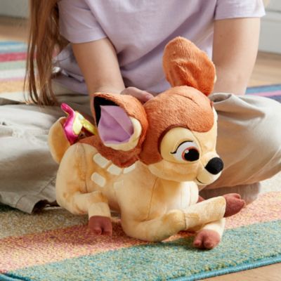 Peluche medio Bambi con farfalla
