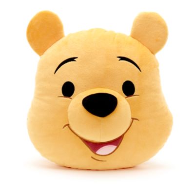 Disney Store Grand coussin visage de Winnie l'Ourson