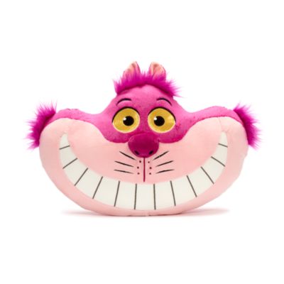 Disney Store Gros coussin T&ecirc;te du Chat du Cheshire
