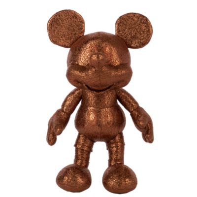 Disney Store - Micky Maus - Bronzefarbenes Bean Bag Stofftier mini