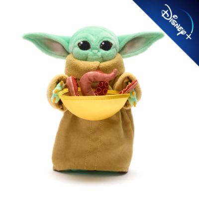 Disney Store Peluche miniature L'Enfant avec bouillon de calamar, Star Wars
