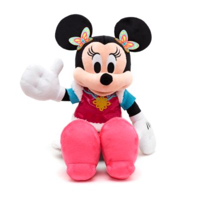 Disney Store - Minnie Maus - Chinesisches Neujahr - Kuschelpuppe