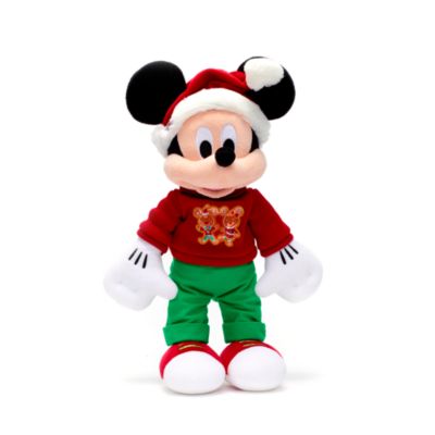 Disney Store Peluche moyenne Mickey, Holiday Cheer