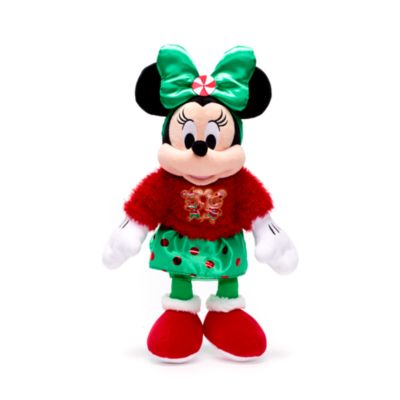 Disney Store Peluche moyenne Minnie, Holiday Cheer