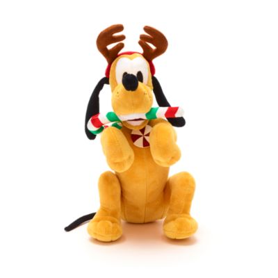 Disney Store Peluche Moyenne Pluto Holiday Cheer Shopdisney France