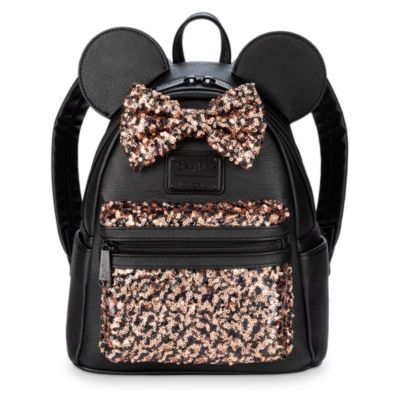 Loungefly - Belle of the Ball - Minnie Maus - Paillettenbesetzter Mini-Rucksack