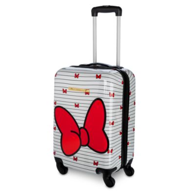 disney store minnie mouse rolling luggage